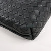 Bottega Veneta Nodini Intrecciato Leather Crossbody Bag in Black Secondhand