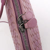 Bottega Veneta Nodini Intrecciato Leather Crossbody Bag in Purple Secondhand