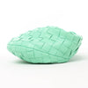 Bottega Veneta Intrecciato Mini Jodie Leather Handbag in Green Secondhand