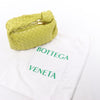 Bottega Veneta Intrecciato Mini Jodie Leather Handbag in Yellow-Green Secondhand