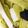 Bottega Veneta Intrecciato Mini Jodie Leather Handbag in Yellow-Green Secondhand