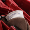 Bottega Veneta Intrecciato Roma Leather Handbag in Red Secondhand