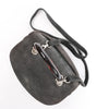 Bottega Veneta Suede 2Way Handbag in Gray Secondhand