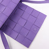 Bottega Veneta Maxi Intrecciato Cassette Leather Shoulder Bag in Purple Secondhand