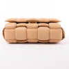 Bottega Veneta Padded Cassette Maxi Intrecciato Leather Shoulder Bag in Beige Secondhand