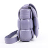 Bottega Veneta Padded Cassette Maxi Intrecciato Leather Shoulder Bag in Purple Secondhand