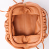 Secondhand Bottega Veneta Mini The Pouch Leather Crossbody bag in Brown