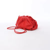Secondhand Bottega Veneta Mini The Pouch Leather Crossbody bag in Red