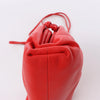 Secondhand Bottega Veneta Mini The Pouch Leather Crossbody bag in Red