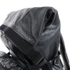 Bottega Veneta Perforated Leather Backpack in Black Secondhand