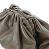 Secondhand Bottega Veneta The Pouch Oversize Leather Clutch Bag in Green