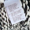 Secondhand Brunello Cucinelli black & white sequin knit sweater - '10s