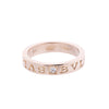 Bvlgari Bvlgari Double Logo 1P Diamond Ring 750(PG) 7.3g 341829 AN854185 Secondhand