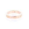 Bvlgari Bvlgari Double Logo 1P Diamond Ring 750(PG) 7.3g 341829 AN854185 Secondhand