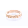 Bvlgari Bvlgari Double Logo 1P Diamond Ring 750(PG) 7.3g 341829 AN854185 Secondhand