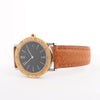 Bvlgari Bvlgari Bvlgari BB33 SGL L 238436 SS YG Leather QZ Watch with Black Dial Secondhand