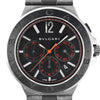Bvlgari Diagono DG42BSCCH CT1171 SS & Rubber AT Black Dial Watch Secondhand