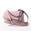BVLGARI Monete Leather 2Way Shoulder Bag in Pink Secondhand