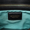 Secondhand BVLGARI Serpenti Leather Chain Crossbody Bag in Black