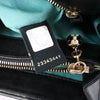 Secondhand BVLGARI Serpenti Leather Chain Crossbody Bag in Black