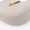 BVLGARI Serpenti Leather Shoulder Bag in Gray Secondhand