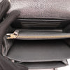 BVLGARI Serpenti Leather Chain Crossbody Bag in Gray Secondhand