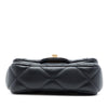 Chanel CC Quilted Calfskin Lady Card Holder with Chain Top Handle Bag Secondhand