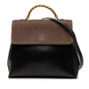 LOEWE Bicolor Leather Velazquez Twist Top Handle Bag Secondhand
