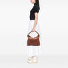 Gucci Medium Pebbled Calfskin Guccissima Trim Signoria Shoulder Bag Secondhand