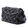 Chanel Paris Byzance Nylon Tweed On Stitch Bubble Accordion Flap Secondhand