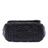 Chanel Paris Byzance Nylon Tweed On Stitch Bubble Accordion Flap Secondhand