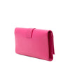 Secondhand Saint Laurent Leather Chyc Ligne Clutch