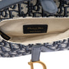 Dior Mini Oblique Canvas Saddle Bag Secondhand