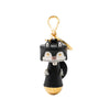 Prada Saffiano Robot Beaver Bag Charm and Key Chain Secondhand
