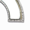 Chanel Stainless Steel Enamel CC Brooch Secondhand