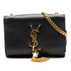 Secondhand Saint Laurent Small Smooth Calfskin Monogram Kate Tassel Crossbody