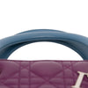 Dior Medium Tricolor Lambskin Cannage Lady Dior Secondhand