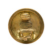 Chanel CC Gold Plated Round Clip On Earrings Secondhand