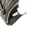Secondhand Chanel CC Quilted Lambskin Phone Holder with Chain