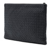 Bottega Veneta Large Nappa Intrecciato Flat Zip Biletto Pouch Secondhand
