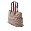 Gucci GG Canvas Web Tote Secondhand