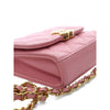 Chanel Mini CC Quilted Caviar Top Handle Clutch with Chain Secondhand