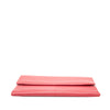 Celine Leather Folded Clutch On Strap Secondhand