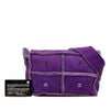Chanel CC Shearling Suede Shoulder Bag Secondhand