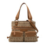 Bvlgari Logomania Canvas Satchel Secondhand