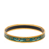 Secondhand Hermès Narrow Enamel Fruits Cloisonne Bangle 65
