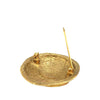 Chanel CC Gold Plated Round Brooch Secondhand