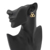 Bvlgari 18K Yellow Gold Onyx Bvlgari Clip On Earrings Secondhand