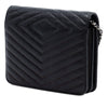 Chanel CC Chevron Caviar Square Wallet On Chain Secondhand