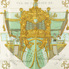 Hermès Vue Du Carrosse De La Galere La Reale Silk Scarf Secondhand